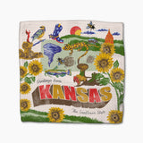 Greetings From Kansas Dishcloth Set