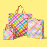 Gift Bags - Colorful Gingham