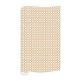 Gold Cane Rattan Trellis Pattern Wrapping Paper 8ft