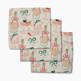Christmas Cocktails Dishcloth Set