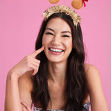 Turkey Leg Thanksgiving Headband