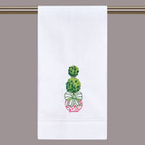 Pink Chinoiserie Guest Towel