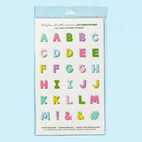 TED x Joy Creative Vinyl Alphabet Stickers