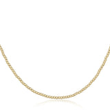 15" Choker Classic Gold 2.5mm Bead