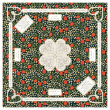 Mahjong Gaming Mat, STRAWBERRY ** RULES EDITION***