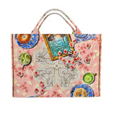 Jumbo Slouchy Denim Tote, MAD ABOUT YOU