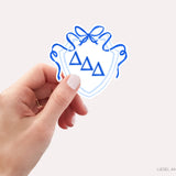 Delta Delta Delta Vinyl Sticker [Officially Licensed]