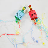 Confetti Pop! Streamers - Multi-Color - Set of 12