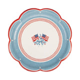 Flag Paper Plate - 8"