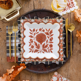 Fall Flora Cocktail Napkin