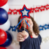 DIY Patriotic Wands