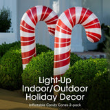 Inflatable Candy Canes