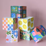 Sticky Note Cube | Primary Blooms