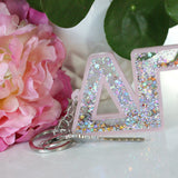 Sorority Glitter Keychains