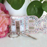 Sorority Glitter Keychains