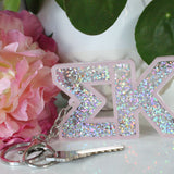 Sorority Glitter Keychains