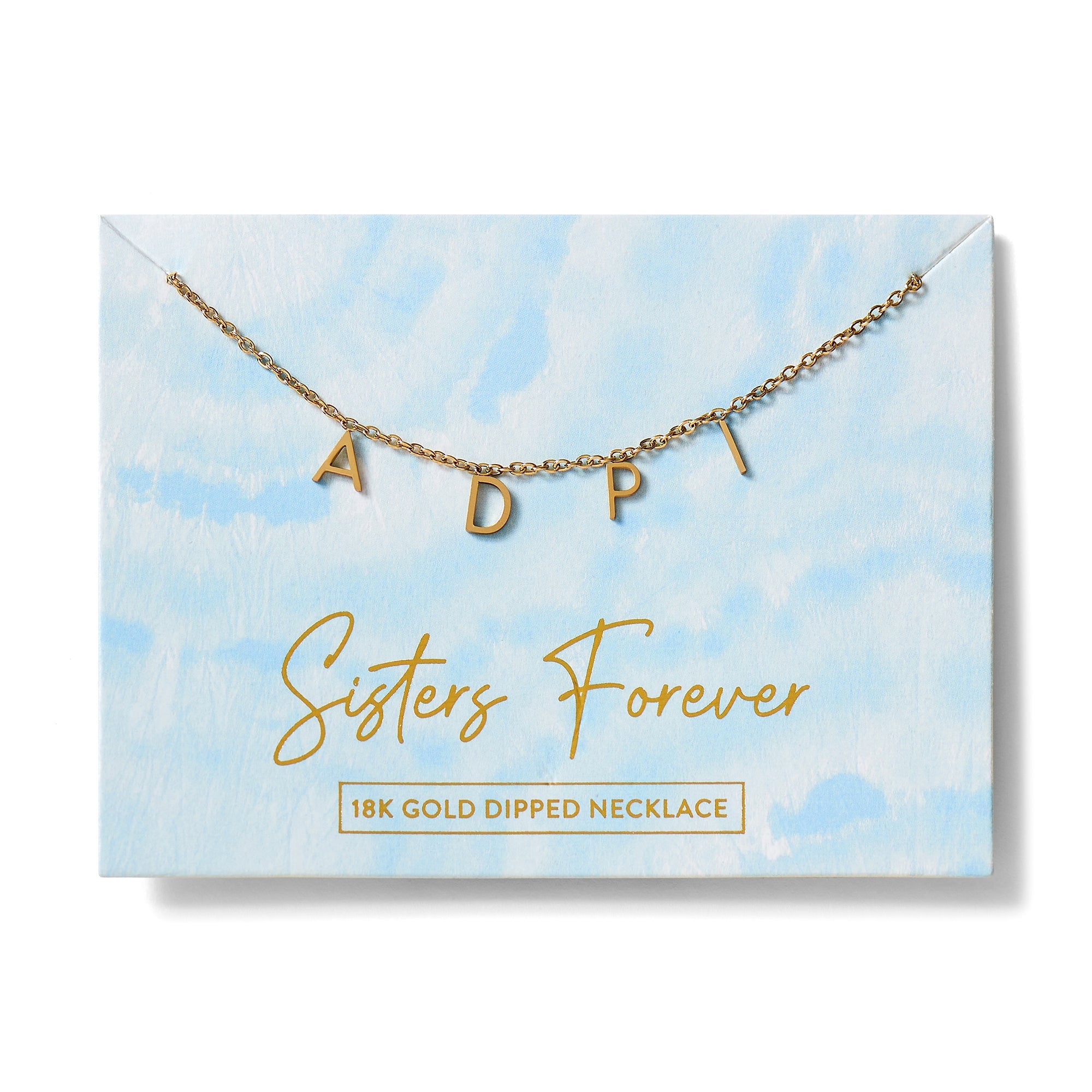 Sorority Name Necklace