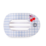 Flat Round Hair Clip | Large | Basket of Cherries