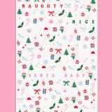 Santa Baby Nail Stickers