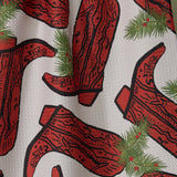 Rodeo Red Tea Towel