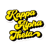 Sorority Retro Decals