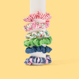 Scrunchie Hair Tie Set - 3 Piece Set - Poppy