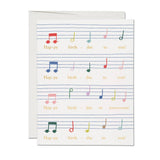 Birthday Song greeting card