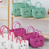PVC cat beach bag basket