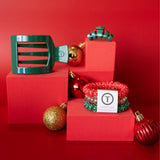 Spiral Hair Coils | Large | Hooked on Christmas Hair Ties