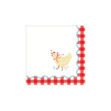 Countryside Farm Chicken Cocktail Napkins (Set of 20)