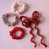 Silk Hair Scrunchies | Small | Blushmas