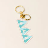 Sorority Stripes Acrylic Keychain