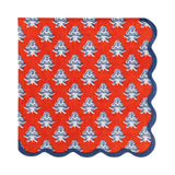 Floral Paper Cocktail Napkin