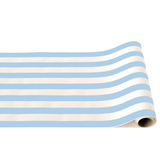 SKY BLUE SIGNATURE CABANA STRIPE TABLE RUNNER