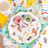 Dog Party Plate