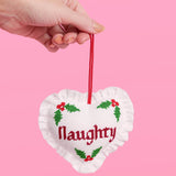 Naughty or Nice Christmas Ornament