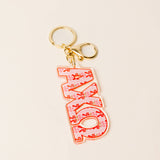 Sorority Oh So Fancy Letter Acrylic Keychain