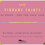 Gold Milestone Bracelet- 30