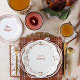 Fall Foliage Dinner Paper Napkins