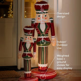 Peppermint Inflatable Nutcracker - 5ft