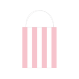 Petal Pink Cabana Stripe Favor Bags (Set of 8)