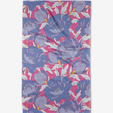 Blooming Peonies Tea Towel