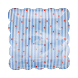 Stripes and Stars Paper Plate - 10"