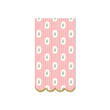 Striped Floral Dinner Napkin