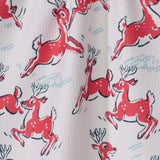 Prancing Reindeer Tea Towel