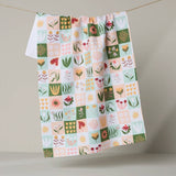 Patchwork Garden Tea Towel