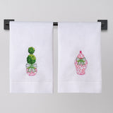 Pink Chinoiserie Guest Towel