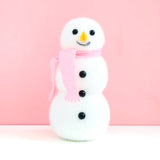 Flocked Snowman-Small