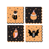 Vintage Halloween Character Large Napkins (Set of 20)