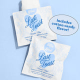 Last Toast Glitter Bombs - 4 cotton candy glitter bombs, Bachelorette Gift, Bride to Be